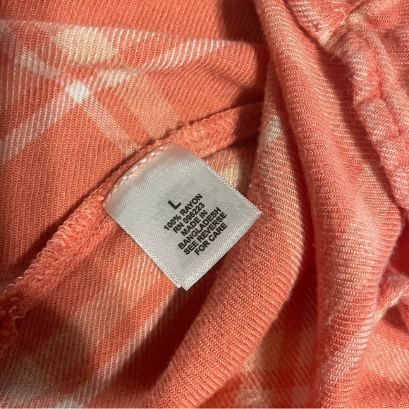 Women’s Magellan Outdoors Boyfriend Fit Long Sleeve Pink Button Down Sz L - Picture 6 of 9